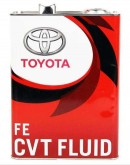 Масло трансмиссионное Toyota CVT Fe, 4 литра