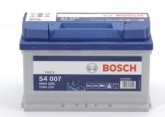 Аккумулятор 72Ah 12v BOSCH (S4007) (278x175x175), R, 0092S40070