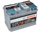Аккумулятор 70Ah-12v BOSCH AGM (S5A08) (278х175х190), R, EN 760