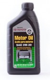 Масло моторное Toyota Motor Oil 0W-20, 0,946 л