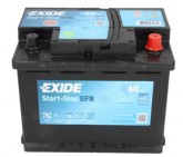 Аккумулятор автомобильный Exide Start-Stop EFB 60Ah-12v (242х175х190), R , EN640