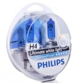 Лампа накаливания H4 12V 60/ 55W P43t-38 Diamond Vision 5000K  Philips